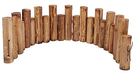BEBEMOKO 1pezzi Recinzione Decorativa Legno Per Giardino Recinzione Per Alberi Di Natale Stile Pastorale Resistente e Perfetta Per Esterni e Aiuole