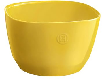 Emile Henry - Ensaladera mediana (cerámica, 3,5 L), color amarillo
