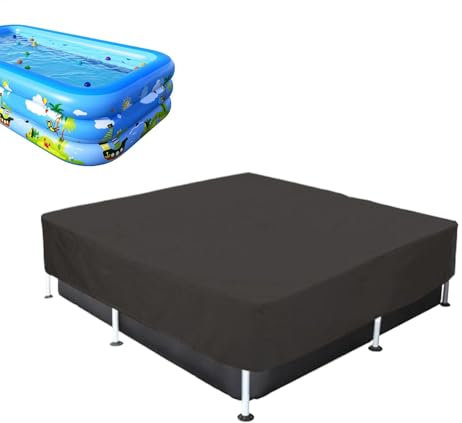Pool Hatchers, Rectangular Pool Covers - Garden Pool Hatches,UV Resistant Swimming Pond Protector Water Resistant Rectangular Protector for Garden and Garden