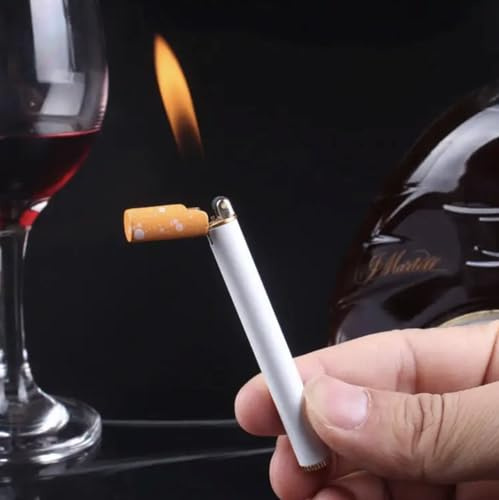 Cigarette-Style Lighter Novelty Discreet Metal Party (No Gas)