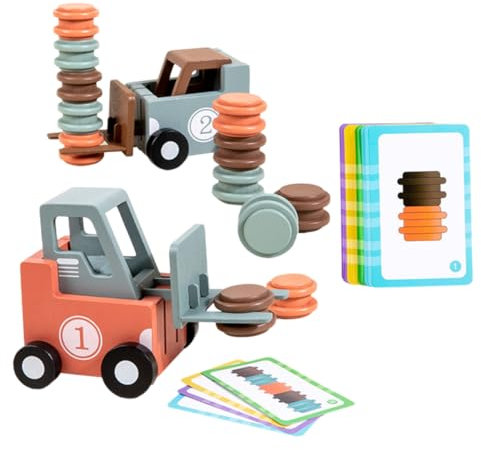 Yardwe Elevatore Giocattolo Piccolo Auto Costruzione Veicolo Ragazzo Interagire Manine Strumento Didattico Regalo Compleanno Natale