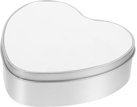 ERINGOGO Herzförmige Metall-dose Für Süßigkeiten Sublimationsfähige Geschenkbox Mit Deckel Für Diy-designs Aufbewahrung Für Kleine Geschenke Schmuck Und Andere