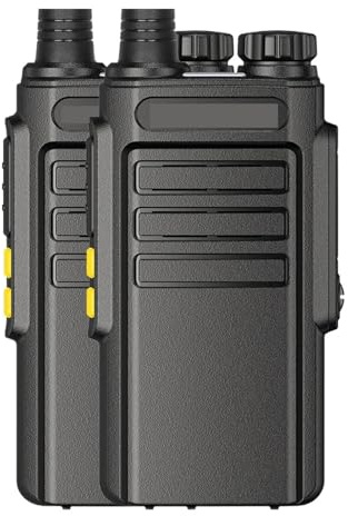 Talkie-walkie Numérique sans Fil, Fréquence De Copie UHF Type-C, Chargeur Longue Portée, Radio Amateur Bidirectionnelle Transmission Vocale Claire(2PCS)