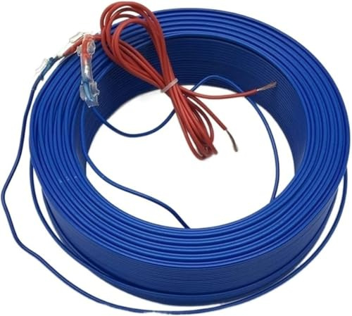 Heizungskabel, Gewächshaus-Rohrzucht-Inkubator-Heizkabel for Pflanzen und Erde, 220 V, 5000 W, 30–120 m(50 meters)