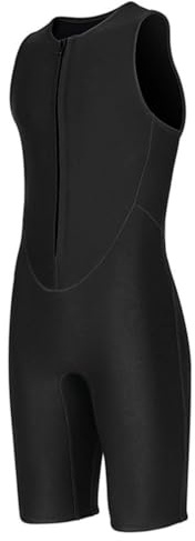 Naroote Muta da Sub Shorty in Neoprene da 2 Mm con Cerniera Frontale per Uomo, Nuoto, Snorkeling, Surf, Adulti (XL)