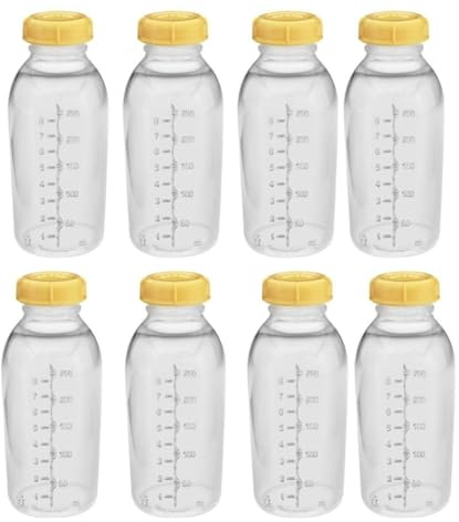 Medela Muttermilch-Sammel- und Aufbewahrungsflaschen, 142 ml, 12 Stück