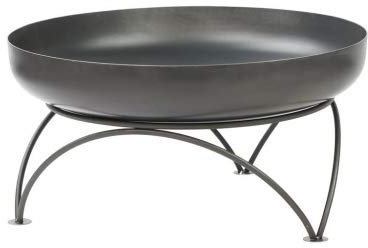 Feuerkorb Feuerschale Garten Pan 8 Gartenfeuer 60 70 80 cm unlackiert Pflanzenschale Terrassenfeuer Auswahl-Pan8-Unlackiert EN00458N-80cm