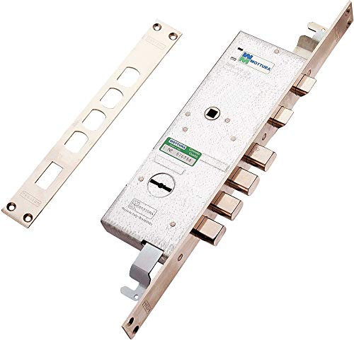 Serratura porte blindate elettriche a doppia mappa Art.72.14ELE Mottura E47