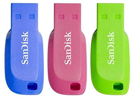 Pendrive SanDisk SDCZ50C-032G-B46T USB 2.0 32 GB (3 uds)