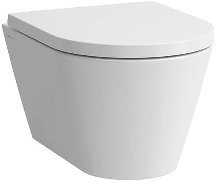 Laufen Kartell WC suspendido COMPACT, cisterna baja, sin borde, 490x370x285mm, H820333, Color: Blanco
