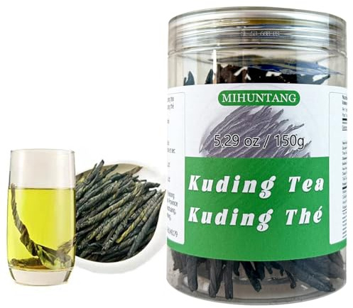 Needle Ku Ding Tea 150g Handmade Kuding Bitter Green Loose Leaf Tea Leaves Stick Cha