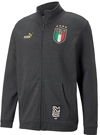 PUMA 2022-2023 Italy FtblCulture Track Jacket (Dark Grey)
