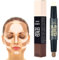Illuminateur Contouring,Contouring Stick,Bâton Surligneur,Makeup Contouring,Illuminateur Contouring,Contouring Maquillage,Correcteur Stick de Contouring, Outil de Maquillage à Double Tête.