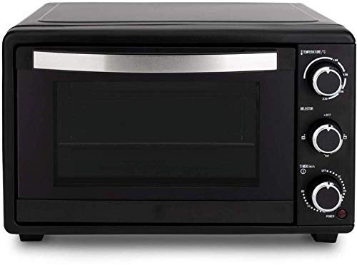 Four Four à Micro-Ondes en Argent Tact Four halogène à Convection Premium Cuisinière Mini Four avec Grille électrique et Plaque de Cuisson Double