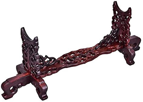 Innovation Schwertständer Aus Holz, Schwerthalter, Schnitzerei, Kunsthandwerk, Ornamente, Holzschnitzerei, Samurai-Schwert-Display, Kleiderbügel, Waffenständer