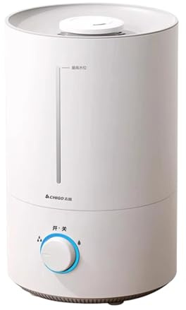 Humidificadores para dormitorio,Humidificador habitación grande - Humidificador silencioso de niebla fría 4L,Humidificador de aire silencioso para habitaciones grandes, plantas, guardería, interior, d