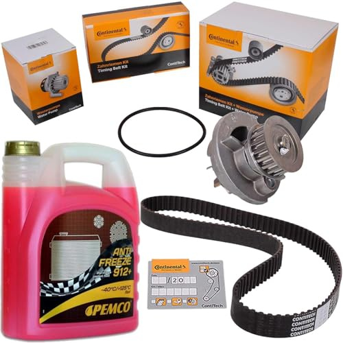 Conti Zahnriemensatz + Wasserpumpe | CT629WP1+Pemco 912 passend für Golf 2 3 Polo 86C 1.0/1.3/1.4