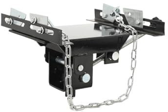 Lfhelper Heavy Duty Hydraulische Adapter für Getriebeheber Motorheber 500Kg Positionierer Auspuffanlagen Achsen mit Kette, Adapter Getriebe Jack Support Plate für Stabilisator Kettenadapter