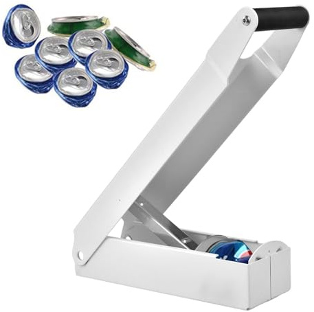 Beer Can Crushers for Recycling, Aluminum Can Crusher Heavy Duty, Trash Bin Smasher for 12 and 16 Oz Tins, Bottle Compactors for Aluminum Seltzer, Soda, Beer Tins Recycling, Gadgets for Home