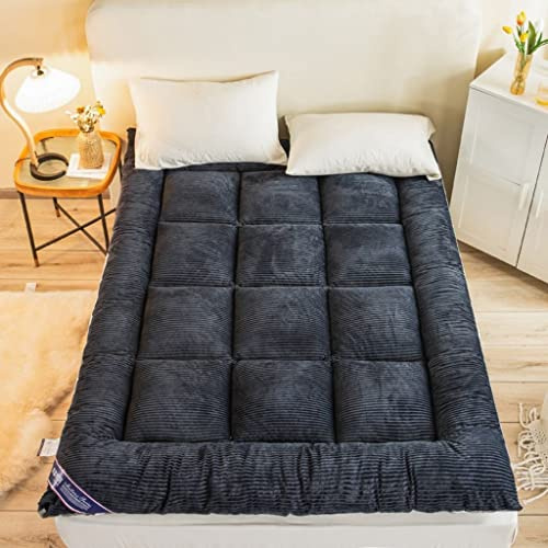 Colchón futón japonés portátil, cama enrollable para invitados, almohadilla de dormir plegable para camping, grosor de 150 x 200 cm, tapete de dormir para el hogar y los viajes.