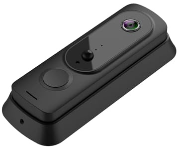 VEKELETE Videocitofono Intelligente Tuya, Wi-Fi 1080P, Telecamera IP, Audio bidirezionale, Funziona