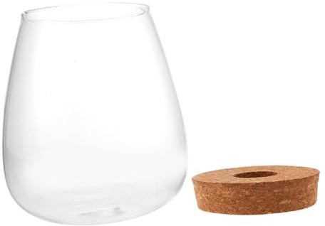 VILLCASE Glasflasche für Hydroponische Pflanzenterrarien Transparent DIY-mikrolandschaftsbehälter Terrarium-glasbehälter Pflanzenvermehrungsstation