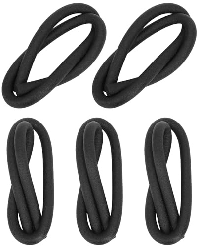 jojofuny 5 Pièces Bâton à Dos De Mousse Housse De Canapé Protection Canapé Canape Lit Black