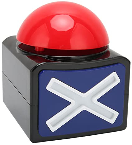 Generic Zumbadores de Respuesta de Juego Portátil, Diversión con Pitidos Fuertes para Fiestas de Cumpleaños de Niños y Adultos, Material ABS