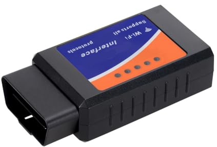 Chiyyak WiFi OBD2 Scanner, Diagnostic Tool for Car Engine Fault Code Reader with 3000+ Codes, for iOS Devices (Black)