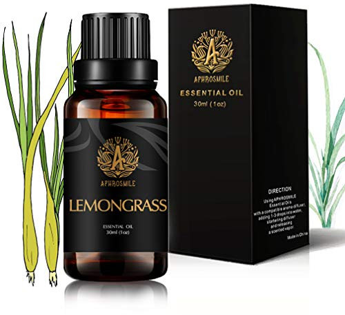 Therapeutische Grade Zitronengras ätherisches Öl für Diffusor, 30ml 100% reines ätherisches Öl Zitronengras für Luftbefeuchter, 1oz Aromatherapie Zitronengras ätherisches Öl für zu Hause, Massage