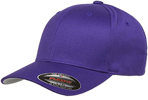 Flexfit Men's Athletic Baseball Fitted Cap Bonnet, Violett, L/XL Homme