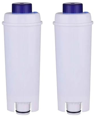 eufeifeiegds Filtro de agua blanda for cafeteras DLSC002, DLS C002, 5513292811, CFL-950, SER3017, ECAM, ESAM y ETAM.(2PCS)