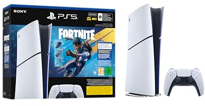 Sony PS5, Pack Console PlayStation®5 Edition Numérique 825 Go - Fortnite Flowering Chaos – Edition limitée