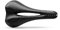Selle Italia SPORT Gel Flow – Sattel für Stadtfahrräder, Trekkingräder, Citybikes, mit anatomischem Loch und Schiene aus FEC-Legierung – Größe S2, Schwarz