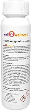 Olii Essenziali per Sauna - Concentrato/Fragranza Sauna - Concentrato 125 ML - circa 180 Aromi-Top a Scelta Selezione