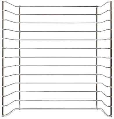 Melissa & Doug Estante multiajuste de alambre de metal para rompecabezas, 30,5 cm de ancho y 1,9 cm de profundidad, organizador de almacenamiento para niños, color plateado