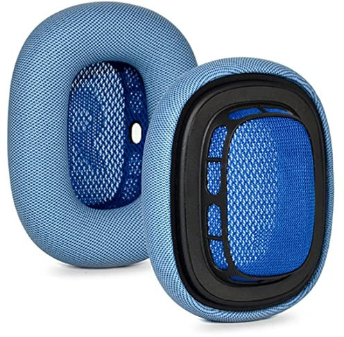 Almohadillas para auriculares Apple AirPods Max, almohadillas de cuero de repuesto, a prueba de sudor, almohadillas de repuesto para auriculares Airpod Max con espuma viscoelástica de cuero de