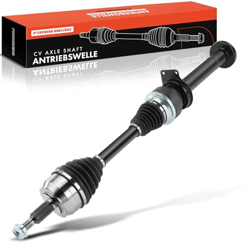 Frankberg Antriebswelle Achswelle Schaltgetriebe Vorderachse Rechts | Kompatibel mit Multiva.n V 7EF 7EM 7EN 7HF 7HM 7HN Transporter V Bus 7EB 7EJ 7HB 7HJ Replace# 0A5409343A