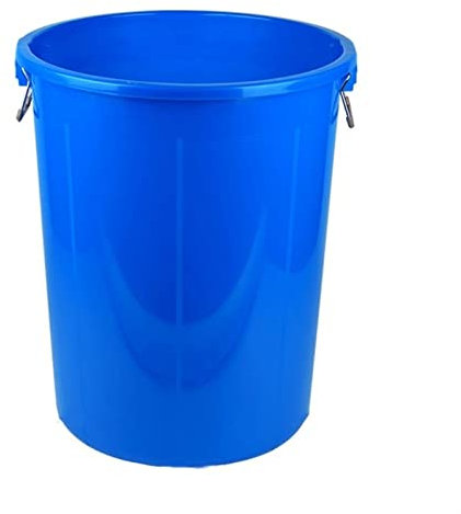 poubelle Poubelle ronde épaisse de 50L/60L/100L/160L/280L/380L, grande poubelle polyvalente, classification des déchets ménagers commerciaux en plastique avec couvercle Pour l'extérieur ( Size : 60L ,