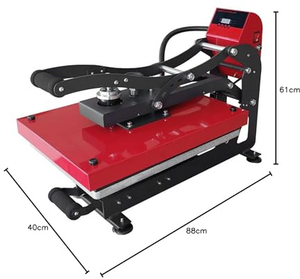40 x 50 cm, pressa per trasferimento di magliette, macchina di trasferimento, pressa termica per automobili, pressa termica multifunzione fai da te, 220 V.