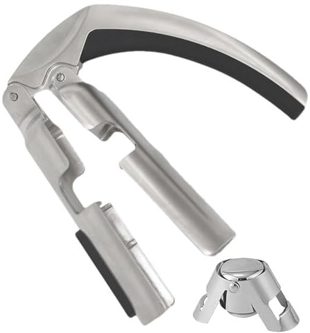 Ouvre-bouchon à vin, décapsuleur de vin | Tire-bouchon de champagne, décapsuleur de champagne avec poignée ergonomique, ouvre-champagne professionnel pour le bar de cuisine