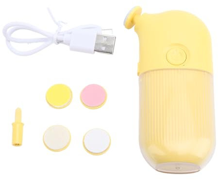 6-in-1 Baby-Nagelschneider-Pflegeset, Baby-Nagelfeile, Elektrischer Baby-Nagelpolierer mit Zusätzlichen 6 Schleifköpfen, Baby-Nagelset für Neugeborene Kleinkinderzehen