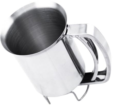 Ciieeo Dispenser per Impasto in Acciaio Inossidabile per Pancake Cupcakes e Cucina Domestica Funzionale e Facile da Pulire