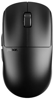 Pulsar Gaming Gears X2 Crazylight Wireless Gaming Mouse, Ultra Lightweight 1.23 oz (35g), Optical Switch, 32000 DPI, 750 IPS, XS-1 Sensor, 8k Compatible (Jet Black)