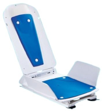 Dietz KANJO ECO - Ascensore per vasca da bagno con rivestimento morbido, sicuro e confortevole, con controllo manuale e batteria a ricarica rapida, fino a 140 kg