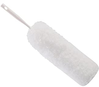 Homoyoyo Retractable Dusting Brush with Telescopic Pole Flexible Microfiber Duster for Efficient Home Cleaning for Fans Ceilings and Hard to Reach Areas Machine Washable and Durable