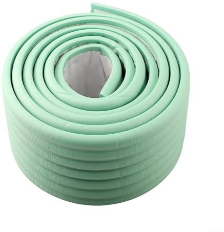 Cinta aislante anticongelante para tuberías de exterior x 2 m, 8 cm, espuma térmica, mejora para protección de invierno, fontanería, agua, hogar, jardín, cinta (verde)