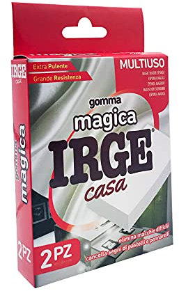 Irge Gomma Magica 2Pz 16 x 6 x 2,5cm