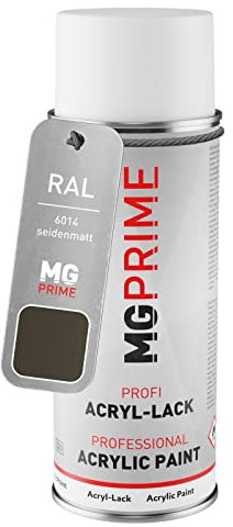 MG PRIME RAL 6014 Gelboliv/Yellow olive Spraydose 400 ml seidenmatt schnelltrocknend