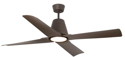 FARO BARCELONA 33490-16- TYPHOON LED Deckenventilator braun mit Gleichstrommotor